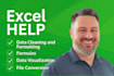 convert CSV or PDF files into clean excel spreadsheets