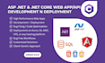 develop a dot net, dot net core mvc, API, razor application