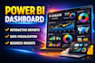 create professional and custom power bi dashboards
