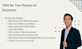 be your expert and meticulous research assistant