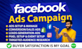set up facebook ads and  ad campaigns