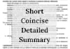 summarize your notes and texts clearly and concisely