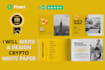 write and design catchy ico, nft, blockchain, crypto white paper