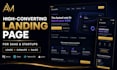 build a high converting landing page for your saas or startup