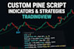 develop pine script strategies