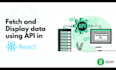 integrate any api into your react js app