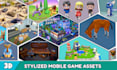 create low poly 3d game ready models, characters, props, environments and assets