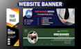 do website banner, ads banner and ecommerce banner design