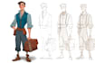 do 2d game character design and animation