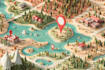 illustrate custom location map design