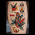 create awesome old school tattoo style design