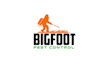 design big foot pest control company logo