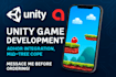 develop your 2d or 3d mobile game in unity professionally