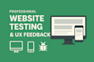 test your website and provide detailed usability feedback