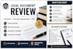 review contracts, franchise agreements and fdd document