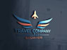 create excellent badge stamp hipster travel logo