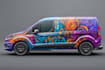 vehicle wrap design, car wrap design, van wrap design
