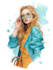 draw a simple fashion illustration