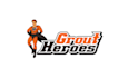 design dynamic premium exciting logo for grout hero