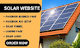 design high converting solar landing page