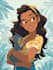 draw disney children cartoon illustration