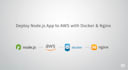 deploy your nodejs app to AWS with docker nginx and SSL