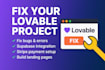 fix, debug, and complete your lovable ai project with supabase