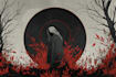 create dark art illustration