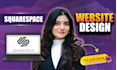 do squarespace website design and development
