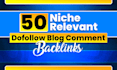 do trusted niche relevant dofollow blog comment backlinks