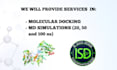molecular docking and MD simulations 20 50 100 ns