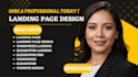 design a high converting landing page, landing page design with elementor pro