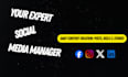 be your social media manager