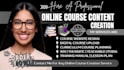 create high ticket online course content, digital course upload to thinkific