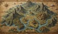 do fantasy map illustration dnd hand drawn map illustration fortnite map design