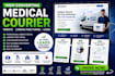 set up your medical courier booking system and mileage calculator