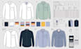 make professional fashion flats, design, technical drawing, clothing tech pack