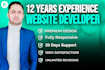create a modern, responsive and seo friendly website