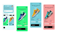 design modern mobile app and web UI UX