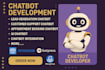 create ai chatbot with botpress, chatgpt4, dialogflow and voice flow