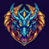 create a fantasy game logo
