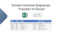 be smart automated income expense tracker in excel