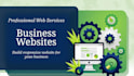 build a responsive react business landing page