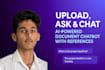 build a secure document upload ai chatbot with citations rag