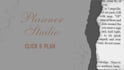 design an aesthetic digital planner