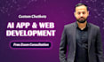 do chatgpt ai website, ai mobile app, ai saas, ai chatbot as software developer