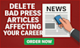 delete bad press articles affecting your career