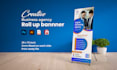 design professional roll up banner and stand banner