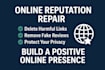 remove negative articles false bad news links mugshots cases in google search