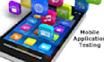 test your android mobile app and report bugs